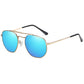 Klassische Sonnenbrille mit polarisierten Retro-Metallrahmen für Herren & Damen, Sonnenbrille  Markendesign
