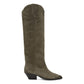 Damen Stiefel Wildleder High Stiefel, Qualität Damen Freizeitschuhe