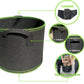5 Stück Gallonen Set, Stoffpflanzentöpfe für Gartengemüse & Blumen, Pflanzbehälter