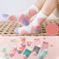 5 Paare/Los 1 bis 10 Jahre Frühling Herbst niedliche Kaninchensocken auf Mädchen, Mode Auto Muster Socken für Jungen weiche Kindersocke