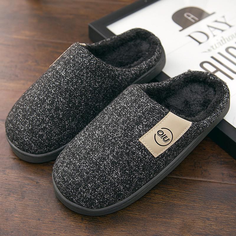Winterslipper, Klassische Gestrickte Weiche Hochwertige und  Bequeme Pantoffeln