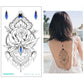 temporäre mode Tattoos-Schmuck, Körperaufkleber für Ägypten arabisch indische Sexy Tattoos-Muster
