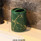 Keramik-Badezimmerset, Mundwasserbecher, Lotionsflasche, Zahnbürstenbecherhalter, kreative Badezimmeraccessoires, Badezimmerdekoration