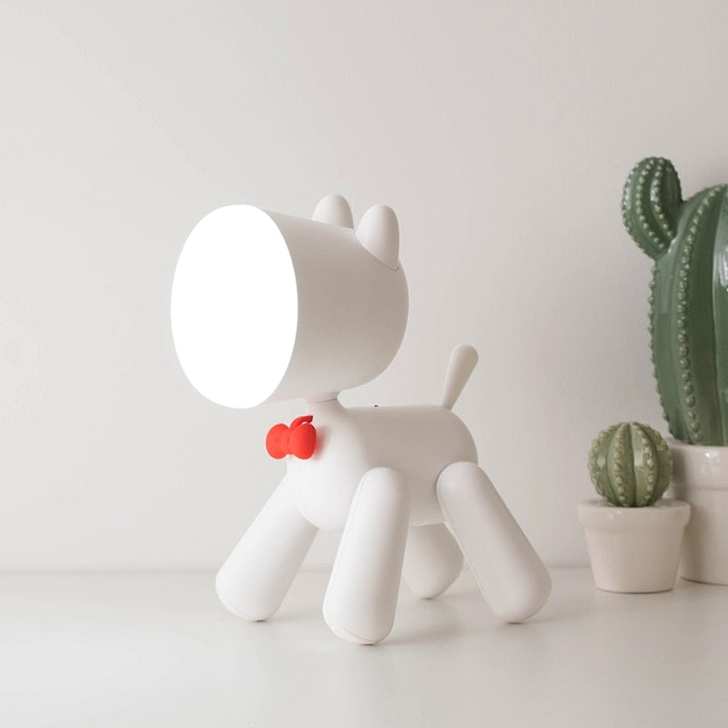 2022 Pup Led Nachtlampe für Kinder 1200mAh wiederaufladbare ELK Nachtlichter Passen Sie die Helligkeit der Tischlampe für Zuhause im Schlafzimmer an