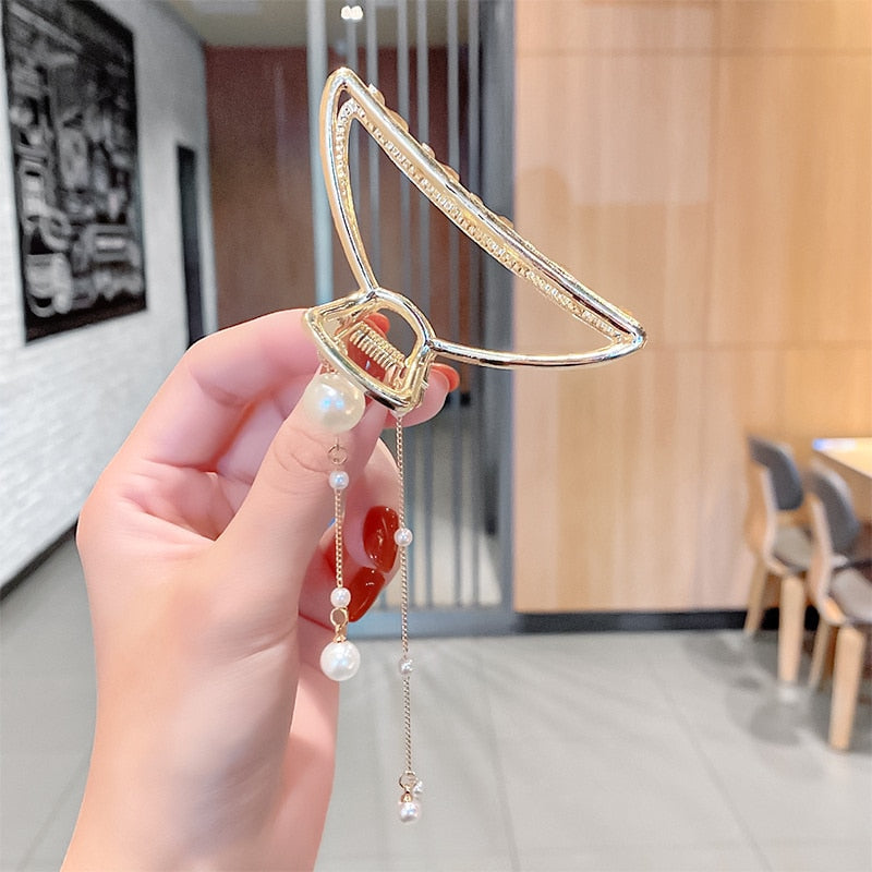 Frauen Geometrische Haarschmuck für Damen,  Metall Haarspangen Mode