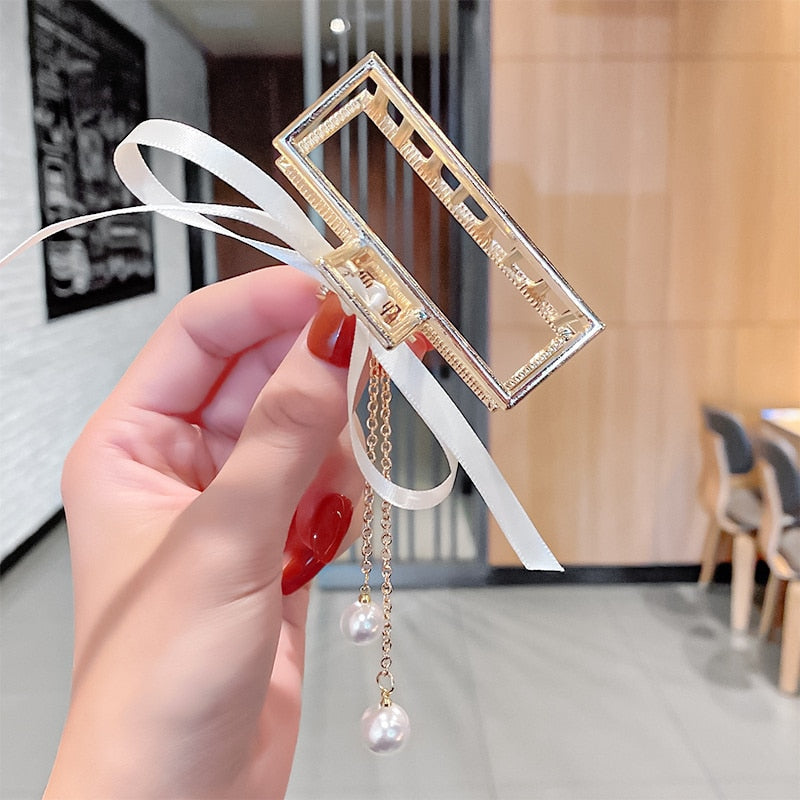 Frauen Geometrische Haarschmuck für Damen,  Metall Haarspangen Mode