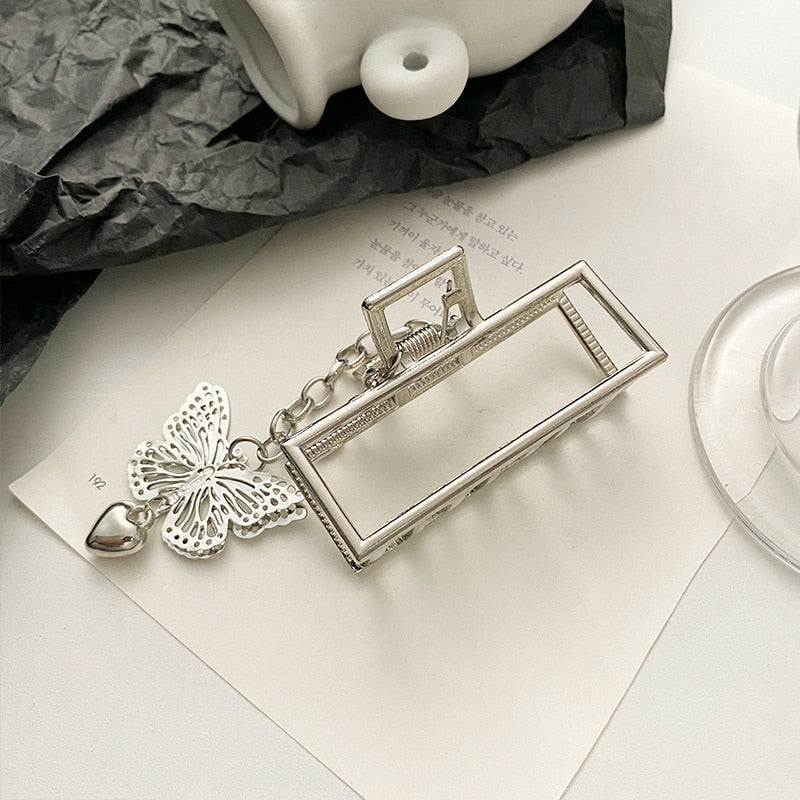 Frauen Geometrische Haarschmuck für Damen,  Metall Haarspangen Mode