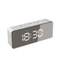 Digitaler Wecker LED-Spiegeluhr Großes LCD-Display