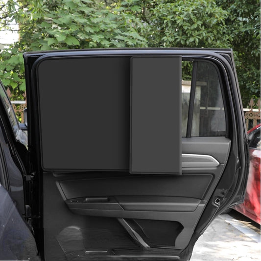 Sonnenschutzvorhang, Fensterfolie, Auto-Seitenfenster-Sonnenschutz, Verdunkelung gegen Hitze, Starke Magnete, Isolierung