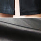 Damen Bleistift Leder Rock, 2023 Neue Midi Sexy Hohe Taille