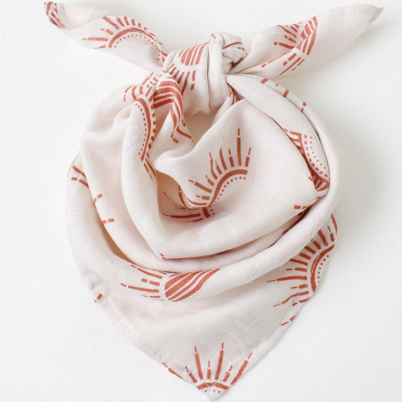 70% Bambus + 30% Baumwolle Lätzchen Baby Absorbierende Dreieckstuch