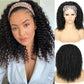 Afro Kinky Curly Synthetische Perücke Lila Perücke Curly Perruque Bob Synthétique, Kurze Perücken Für Schwarze Frauen, 3/4 Halbperücke Hitzebeständig