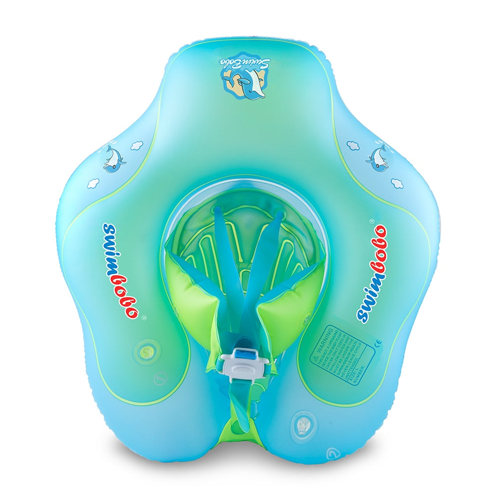 Baby Schwimmen Float Mit Baldachin Aufblasbare Infant Schwimm Ring