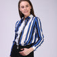 Damen Button Up langarm Hemd