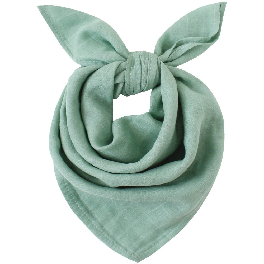 70% Bambus + 30% Baumwolle Lätzchen Baby Absorbierende Dreieckstuch