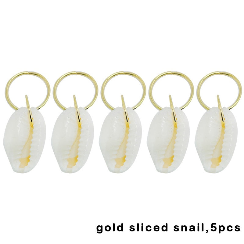 50Pcs/lot Mix Color Charms Hair Braid Dread Dreadlock Beads Clips Cuffs Rings Jewelry Dreadlock Clasps Accessories Hair Rings