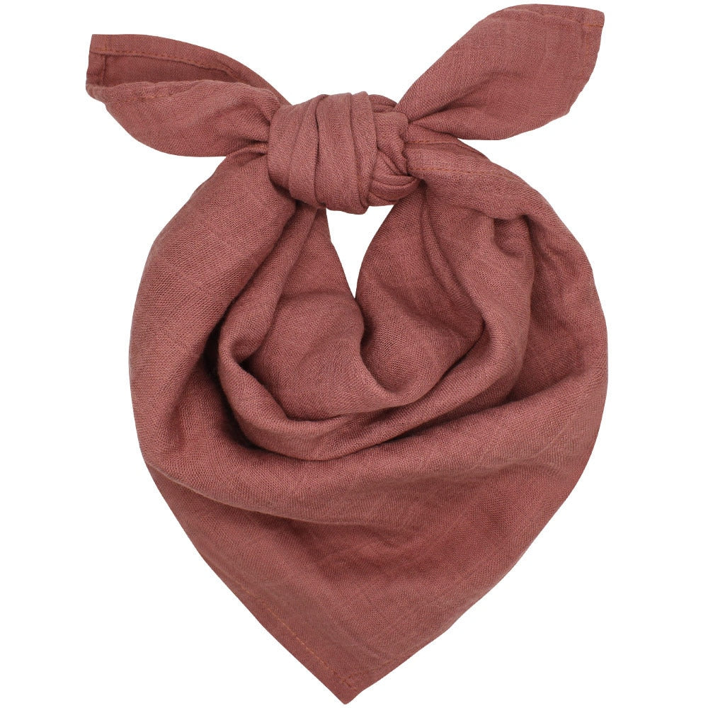 70% Bambus + 30% Baumwolle Lätzchen Baby Absorbierende Dreieckstuch