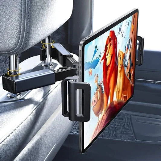 Tragbare Auto-Kopfstützen-Tablet-Halterung für iPad, Tablet-Ständer, Auto-Rücksitz-Kopfstützenhalterung
