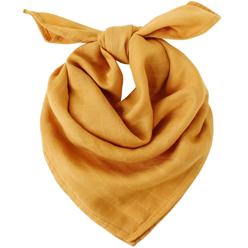 70% Bambus + 30% Baumwolle Lätzchen Baby Absorbierende Dreieckstuch