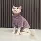 2022 Neue Haarlose Katze Pullover Winter Mode Verdickung Warme Sphynx Kleidung Zuhause Bequeme Winterhundekleidung für Kleine Hunde