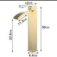 Becken Wasserhahn aus Messing, Rose Gold Wasserhahn