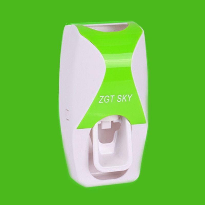 Automatischer Zahnpastaspender, Zahnbürstenhalter mit Wandhalterung
