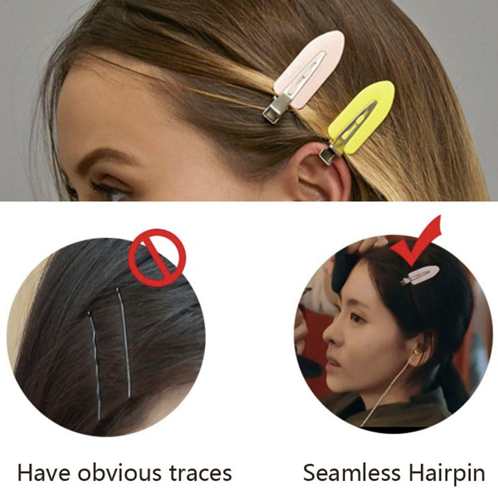 10Pcs/Set Beauty Salon Nahtlose Haarnadel, Professionelle Styling Friseur Makeup Tools, Haarspangen für Frauen und Mädchen