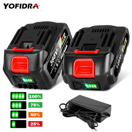 21V Akku 20000mAh - 10000mAh Lithium-Ionen-Akku für Makita, Elektrowerkzeug