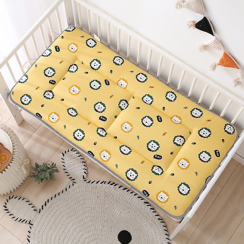 Krippe Matratze Kleinkinderbett Matratzenauflage Doppelseiten, Matratzenauflage für Babybetten 120x60cm
