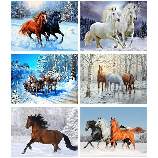 Full Set Winter Strass Bilder Dekoration Home,  Zubehör Diamond Dekoration für Home