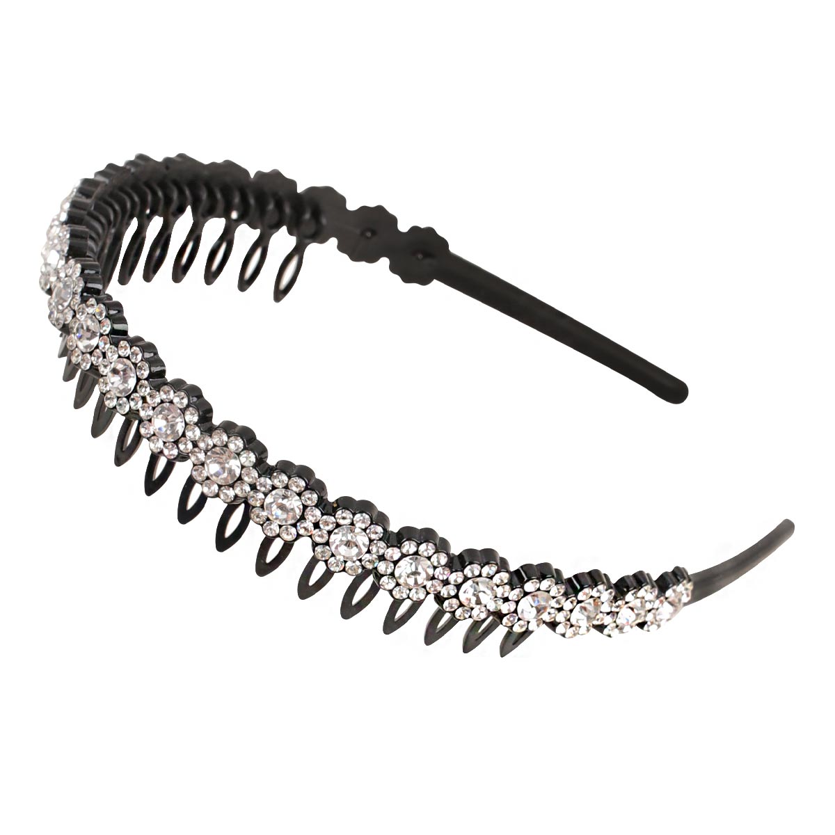 Mode Perle Nicht-Slip Strass elastische Haarbänder, Haarzubehör, Kopfschmuck
