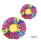 2 pcs/set Schlafmütze für Eltern und Kinder Afrikanischer Druck, Turban Haarabdeckung