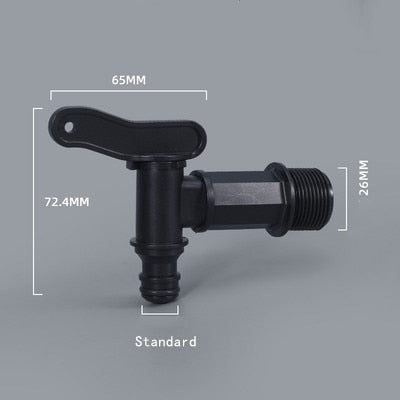 Langlebiger Universal-Wasserhahn-Adapter Kunststoff-Schlauchanschluss