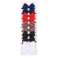 10Pcs/Set neue solide Band Bowknot Haarspangen für Baby Mädchen, handgemachte niedliche HaarnadelsBögen