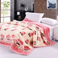 2–6 Kilogramm dicke, warme, flauschige, superweiche Rascheldecken, doppellagige Winter-Nerzdecke, fette Quilts, einzelne Decke in doppelter Größe