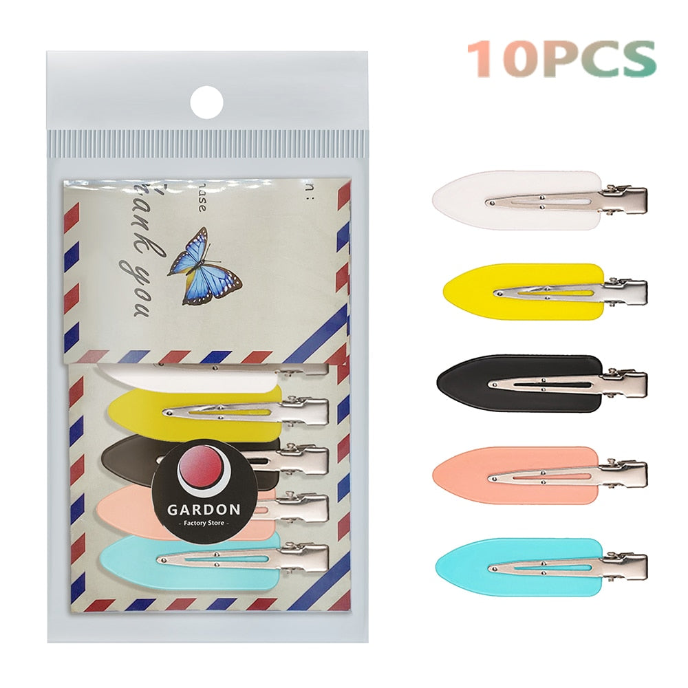 10Pcs/Set Beauty Salon Nahtlose Haarnadel, Professionelle Styling Friseur Makeup Tools, Haarspangen für Frauen und Mädchen