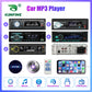 1 din Auto Radio MP3 Player FM Tuner Stereo, USB Multimedia Autoradio-Player Fernbedienung, Bluetooth