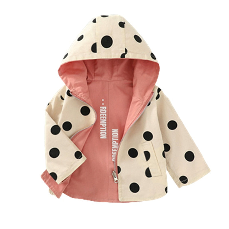 Mädchen Winterjacke 2023 mit Kapuze