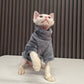 2022 Neue Haarlose Katze Pullover Winter Mode Verdickung Warme Sphynx Kleidung Zuhause Bequeme Winterhundekleidung für Kleine Hunde