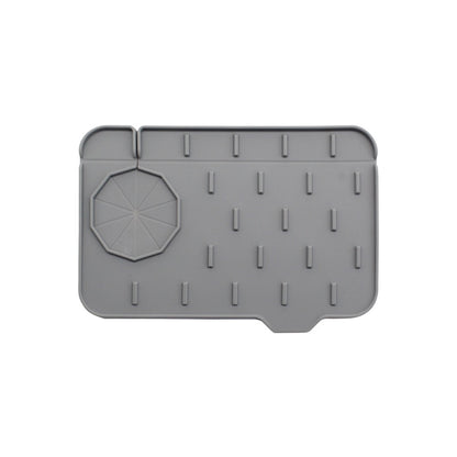 Küchen-Silikon-Wasserhahn-Matte, saugfähige Matte, Waschbecken-Spritzschutz, Ablaufkissen, doppelseitige Verwendung