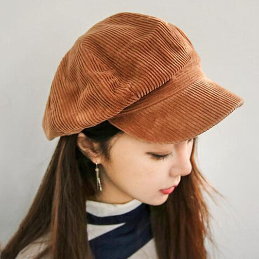 Damen Snapback Achteckige Kappe, Frühling Herbst Outdoor Baseballkappe Snapback Caps