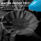 Schwarzes 420D wasserdichtes quadratisches Rechteck Sonnensegel-Gartenterrassen-Überdachungs-Schwimmsonnenschutz
