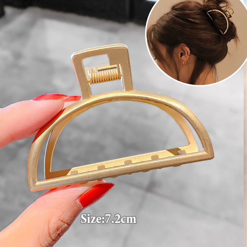 Frauen Geometrische Haarschmuck für Damen,  Metall Haarspangen Mode