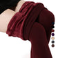 8 Farben S-XL Winter-Kaschmir-Leggings für Damen, warm, große Größe, Kunstsamt, gestrickt, dick, schlank, superelastisch