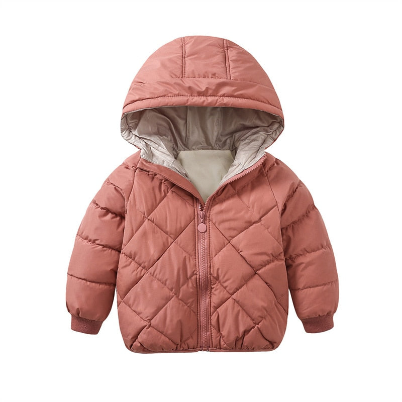 Mädchen Winterjacke 2023 mit Kapuze