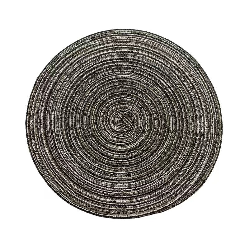 Tischsets für Esstisch, 1 PC, hitzebeständige Tischsets, schmutzabweisend, rutschfeste, waschbare PVC-Gewebe-Vinyl-Geschirr-Matte