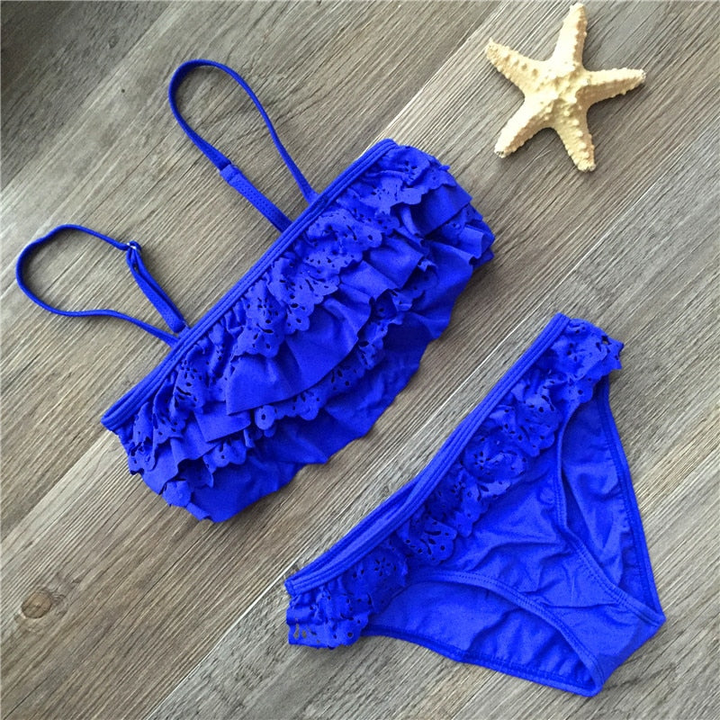 Badeanzug Bikini für  7- 16 Jährige Mädchen