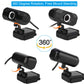 Webcam 4K 1080p Full HD für PC Computer Laptop USB Webcamera mit Mikrofon für Live Videoanrufe Konferenzarbeit