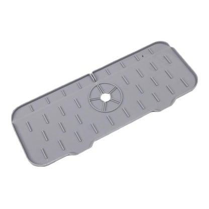 Silikon-Küchenarmatur-Matte für Spüle, faltbare Spülmatte, Wasserhahn, Spritzfänger, Badezimmer-Arbeitsplatten-Schutzmatte
