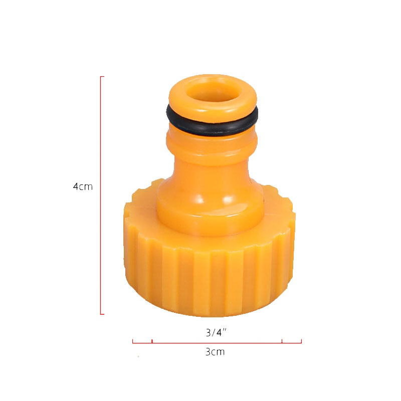 Langlebiger Universal-Wasserhahn-Adapter Kunststoff-Schlauchanschluss